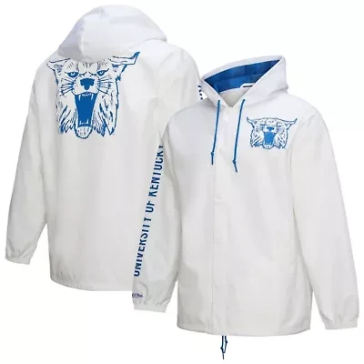 NCAA Kentucky Wildcats Coaches Full-Snap Hoodie Jacket