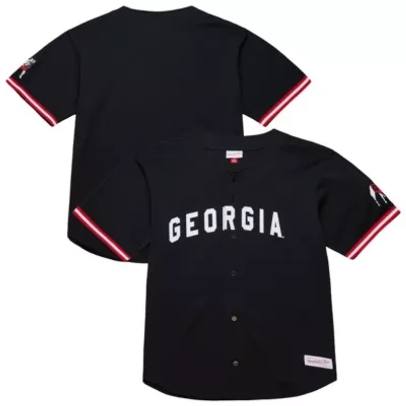 NCAA Georgia Bulldogs On The Clock Full-Button Fashion Jersey