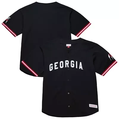 NCAA Georgia Bulldogs On The Clock Full-Button Fashion Jersey