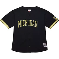 NCAA Michigan Wolverines On The Clock Full-Button Fashion Jersey