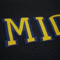 NCAA Michigan Wolverines On The Clock Full-Button Fashion Jersey