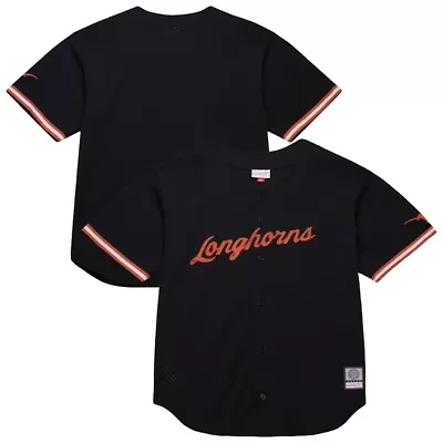 NCAA Texas Longhorns On The Clock Full-Button Fashion Jersey