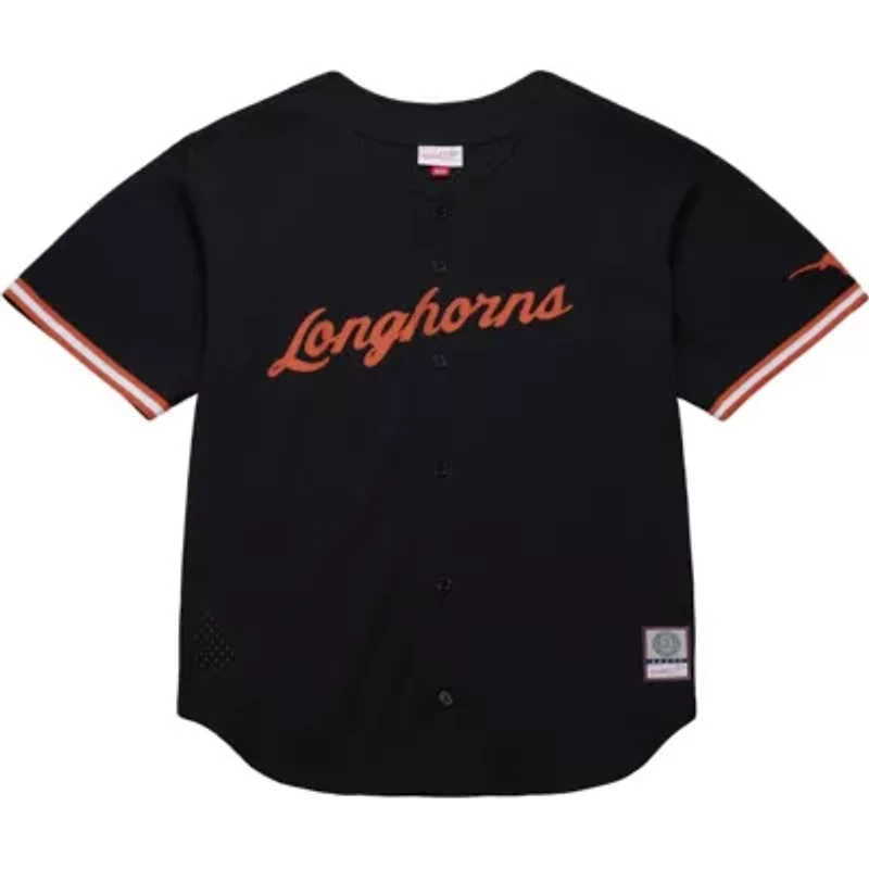 NCAA Texas Longhorns On The Clock Full-Button Fashion Jersey