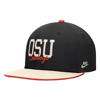 NCAA Nike Oklahoma State Cowboys Vintage Script Pro Dri-FIT Snapback Hat