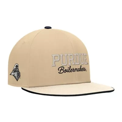 NCAA Nike Purdue Boilermakers Vintage Script Pro Dri-FIT Snapback Hat