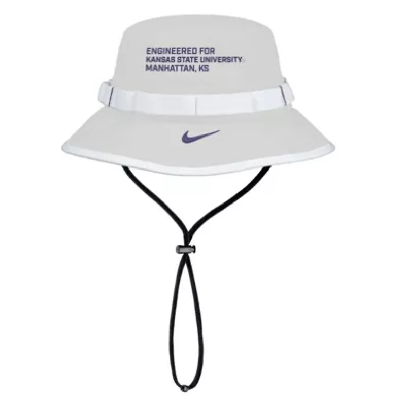 NCAA Nike Kansas State Wildcats 2025 On-Field Boonie Performance Bucket Hat