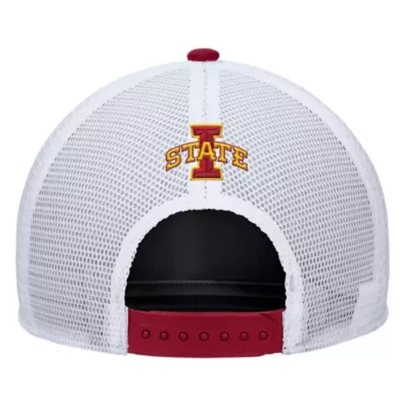 NCAA Nike Iowa State Cyclones 2025 On-Field Rise Trucker Performance Adjustable Hat