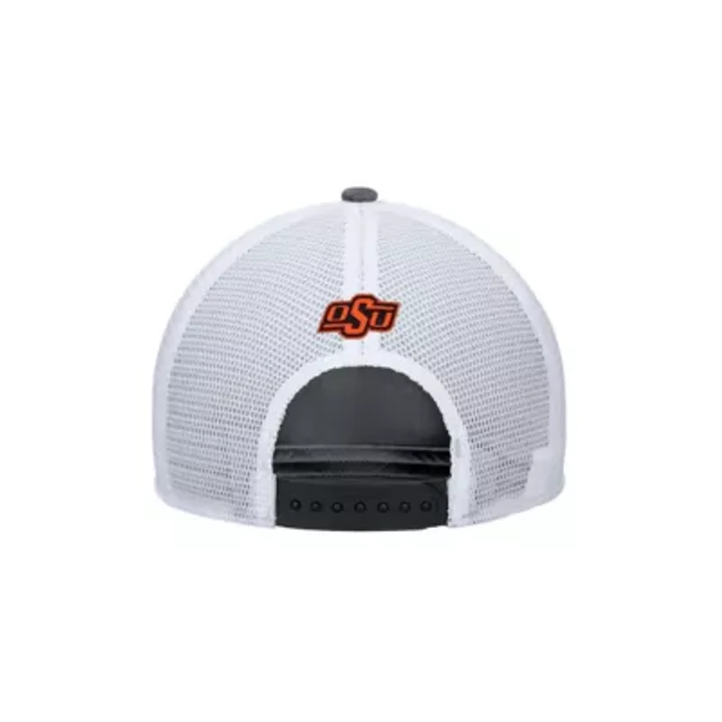 NCAA Nike Oklahoma State Cowboys 2025 On-Field Rise Trucker Performance Adjustable Hat
