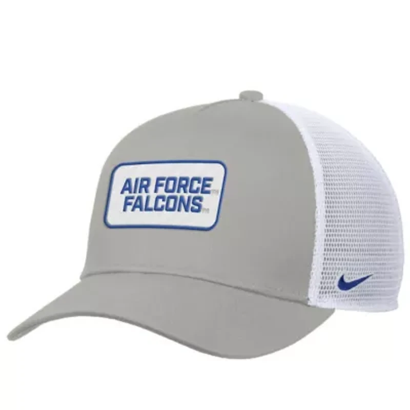NCAA Nike Air Force Falcons 2025 On-Field Rise Trucker Performance Adjustable Hat