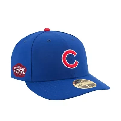 MLB Chicago Cubs 2025 World Tour: Tokyo Series Side Patch Low 59FIFTY Fitted Hat
