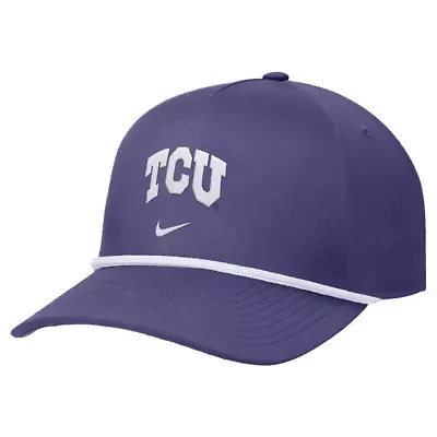 NCAA Nike TCU Horned Frogs Rise Adjustable Hat