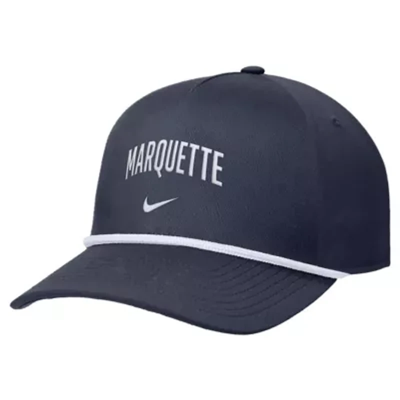 NCAA Nike Marquette Golden Eagles Rise Adjustable Hat