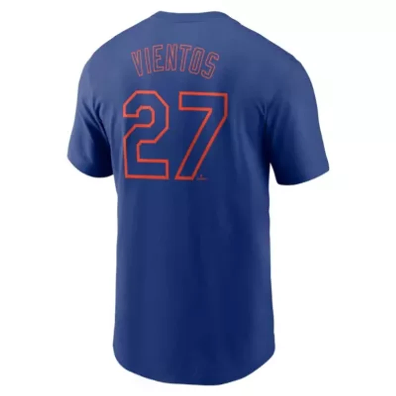 MLB Nike Mark Vientos New York Mets Fuse Name & Number T-Shirt