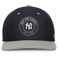 MLB Nike Navy/Gray New York Yankees Cooperstown Collection Pro Dri-FIT Snapback Hat