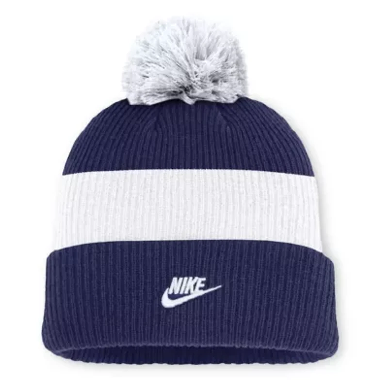 Cooperstown Teams Nike Brooklyn Dodgers Cooperstown Collection Peak Standard Cuffed Knit Hat with Pom