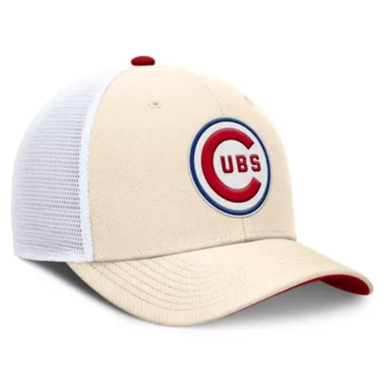 MLB Nike Chicago Cubs Cooperstown Collection Dri-FIT Rise Trucker Adjustable Hat