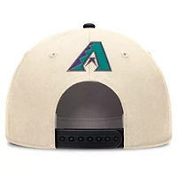MLB Nike Natural/Black Arizona Diamondbacks Cooperstown Collection Rise Adjustable Hat