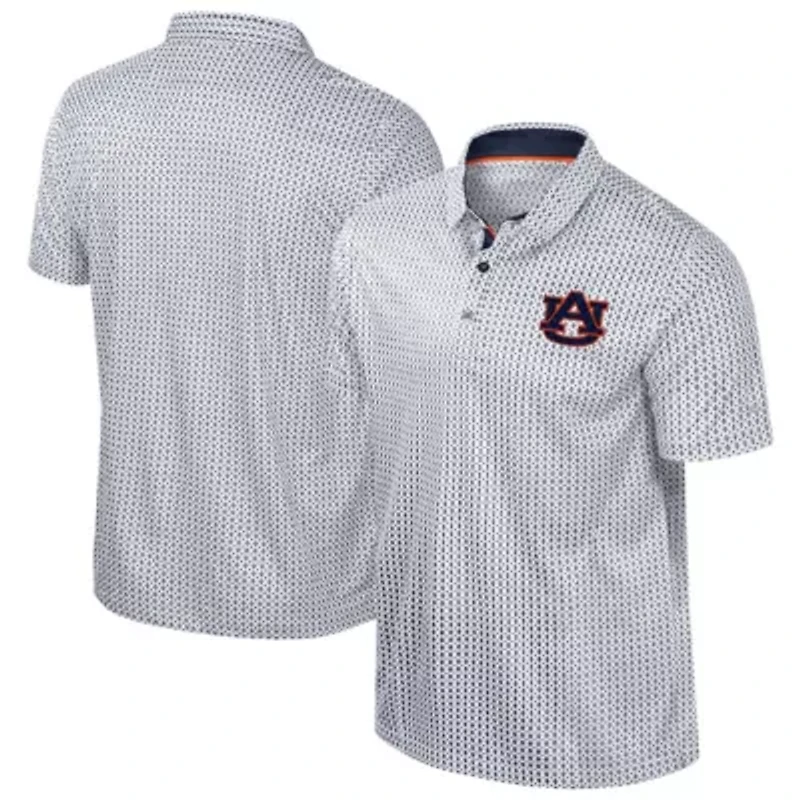 NCAA Auburn Tigers Big & Tall Marty Rival Polo