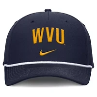 NCAA Nike West Virginia Mountaineers Rise Campus Adjustable Hat