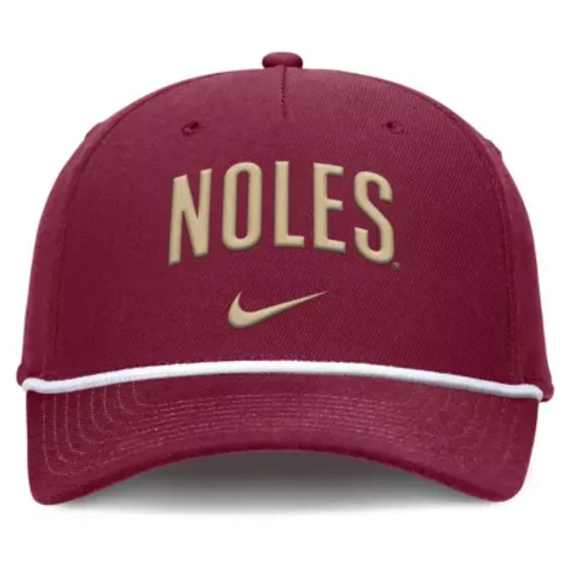 NCAA Nike Florida State Seminoles Rise Campus Adjustable Hat