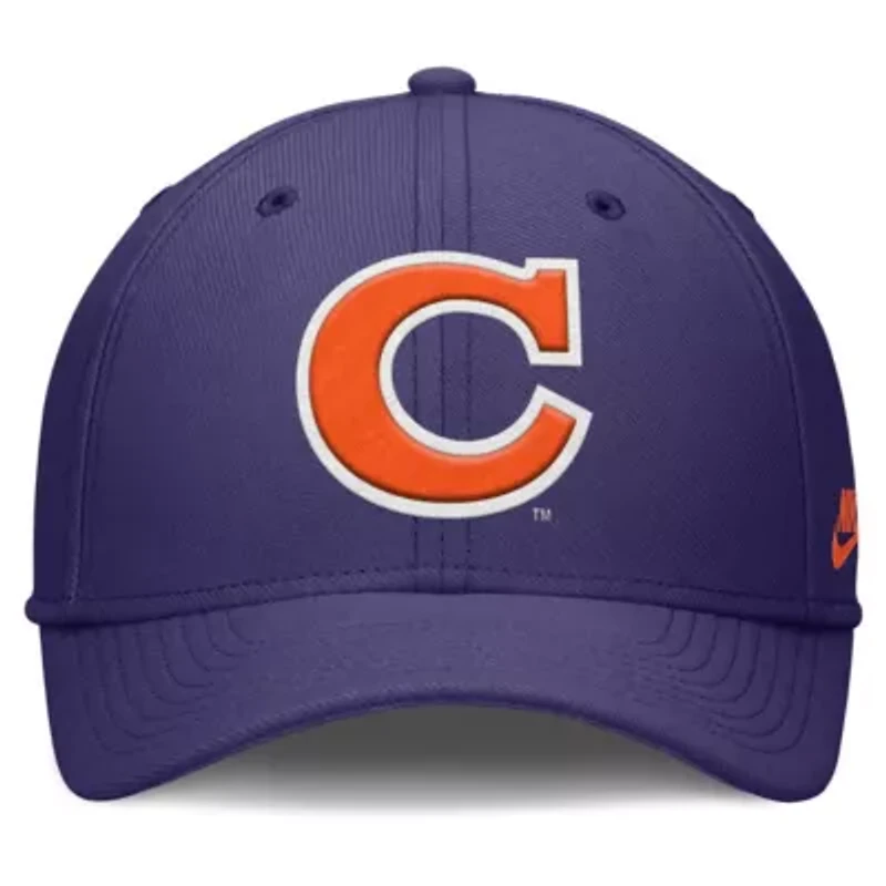 NCAA Nike Clemson Tigers Rise Academic Dri-FIT Flex Hat