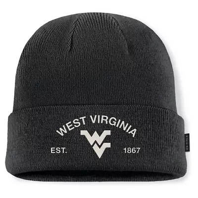 NCAA Nike West Virginia Mountaineers 2025 Military Appreciation Cuffed Knit Hat