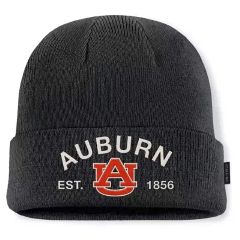 NCAA Nike Auburn Tigers 2025 Military Appreciation Cuffed Knit Hat
