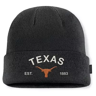 NCAA Nike Texas Longhorns 2025 Military Appreciation Cuffed Knit Hat
