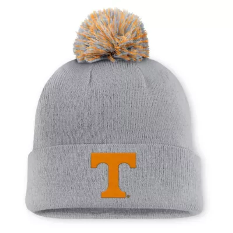 NCAA Nike Tennessee Volunteers Primetime Peak Campus Cuffed Knit Hat with Pom