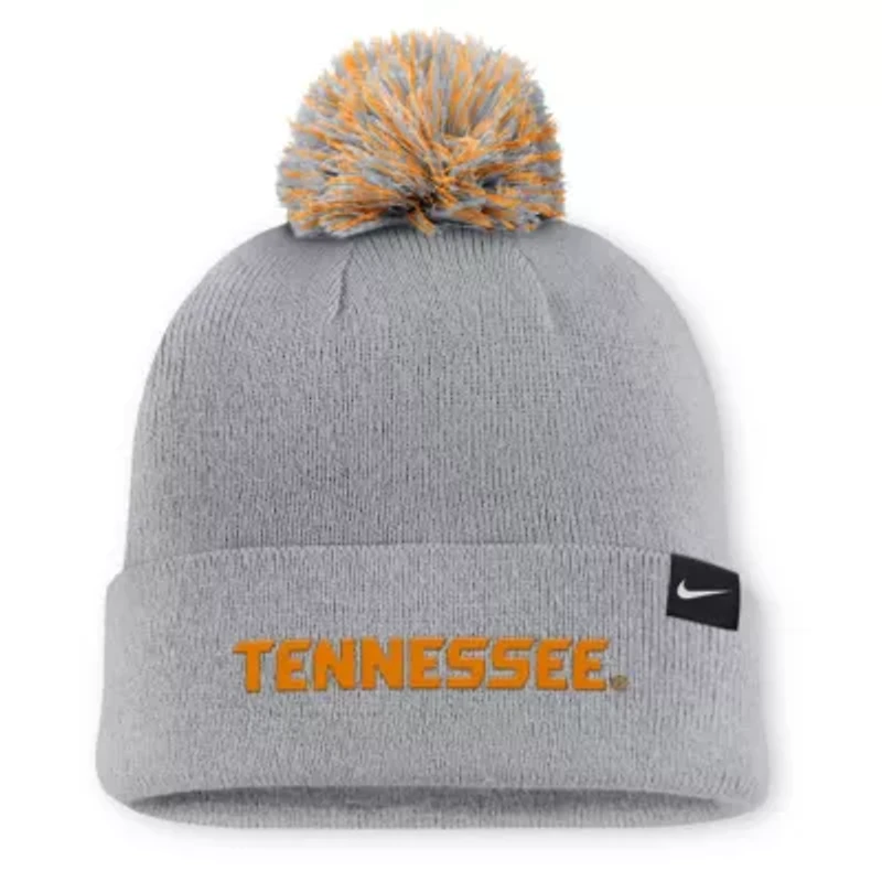 NCAA Nike Tennessee Volunteers Primetime Peak Campus Cuffed Knit Hat with Pom