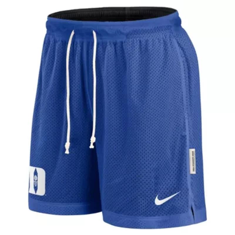 Duke Blue Devils NCAA Nike Royal/Black Courtside Standard Issue Dri-FIT Reversible Shorts