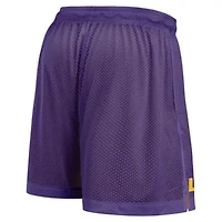 NCAA Nike Purple/Gold LSU Tigers Courtside Standard Issue Dri-FIT Reversible Shorts