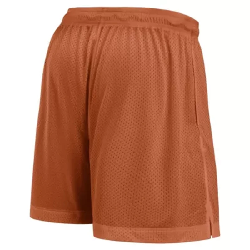 NCAA Nike Texas Orange/Anthracite Longhorns Courtside Standard Issue Dri-FIT Reversible Shorts