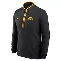 NCAA Nike Iowa Hawkeyes Courtside Victory Dri-FIT Half-Zip Pullover