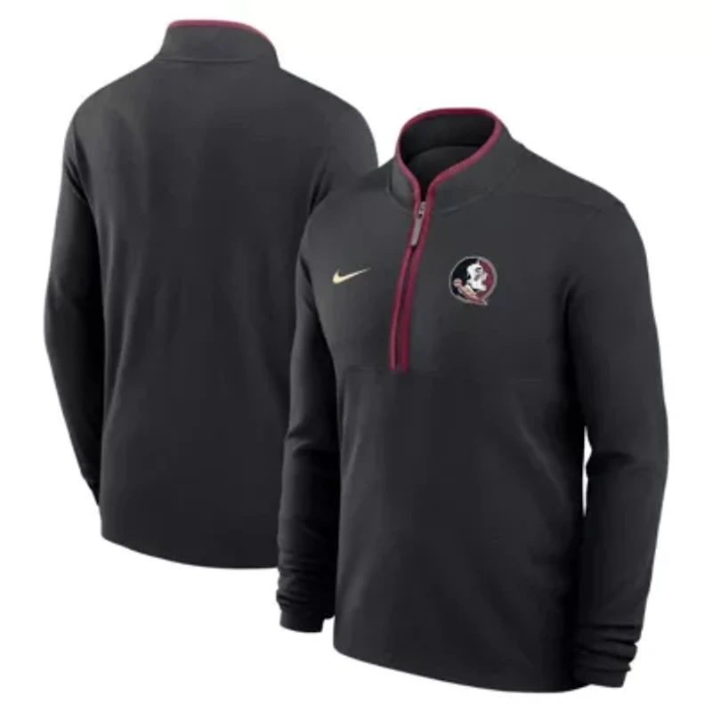 NCAA Nike Florida State Seminoles Courtside Victory Dri-FIT Half-Zip Pullover