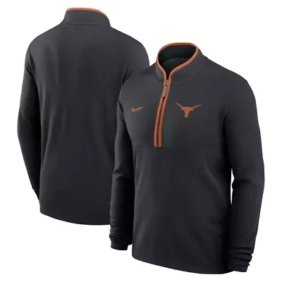 NCAA Nike Texas Longhorns Courtside Victory Dri-FIT Half-Zip Pullover