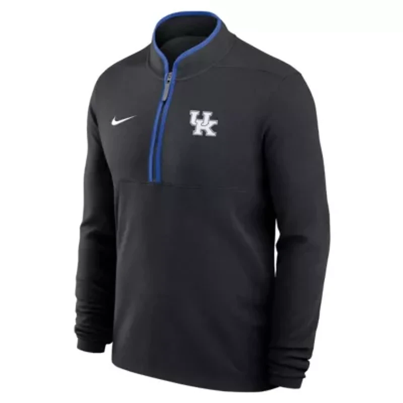 NCAA Nike Kentucky Wildcats Courtside Victory Dri-FIT Half-Zip Pullover