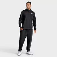NCAA Nike Georgia Bulldogs 2025 Coaches Premium Dri-FIT Half-Zip Pullover