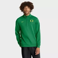 NCAA Nike Oregon Ducks 2025 Coaches Premium Dri-FIT Half-Zip Pullover