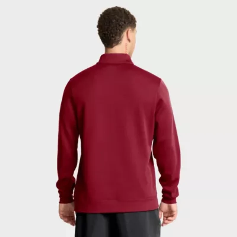 Alabama Crimson Tide NCAA Nike 2025 Coaches Premium Dri-FIT Half-Zip Pullover
