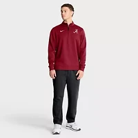 Alabama Crimson Tide NCAA Nike 2025 Coaches Premium Dri-FIT Half-Zip Pullover