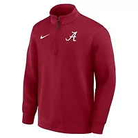 Alabama Crimson Tide NCAA Nike 2025 Coaches Premium Dri-FIT Half-Zip Pullover