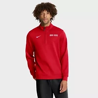 NCAA Nike Ohio State Buckeyes 2025 Coaches Premium Dri-FIT Half-Zip Pullover