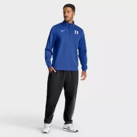 Duke Blue Devils NCAA Nike 2025 Coaches Premium Dri-FIT Half-Zip Pullover