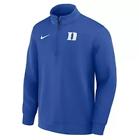 Duke Blue Devils NCAA Nike 2025 Coaches Premium Dri-FIT Half-Zip Pullover