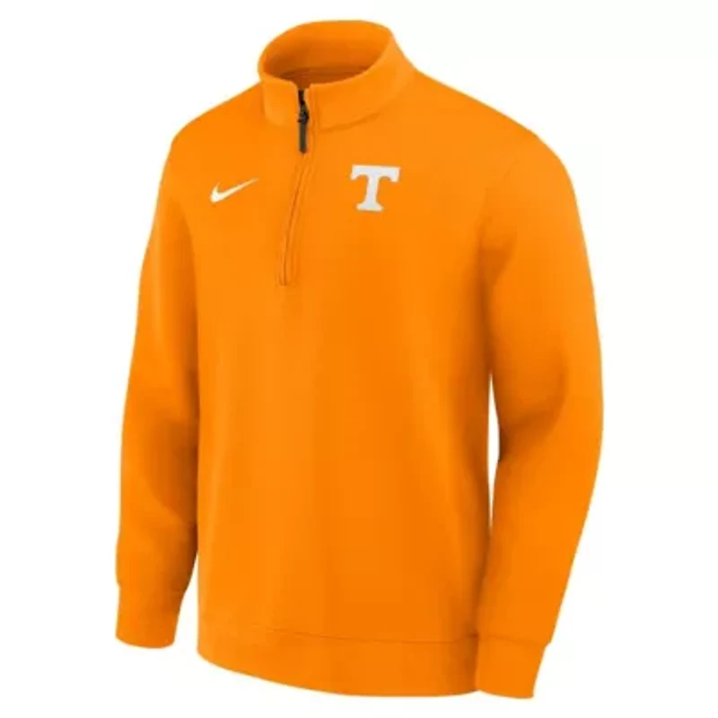 NCAA Nike Tennessee Volunteers 2025 Coaches Premium Dri-FIT Half-Zip Pullover