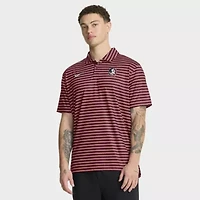 NCAA Nike Florida State Seminoles 2025 Coaches Premium Tour Stripe Dri-FIT Polo