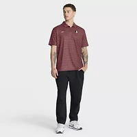 NCAA Nike Florida State Seminoles 2025 Coaches Premium Tour Stripe Dri-FIT Polo