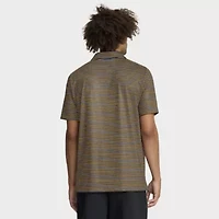 NCAA Nike West Virginia Mountaineers 2025 Coaches Premium Tour Stripe Dri-FIT Polo