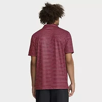 Alabama Crimson Tide NCAA Nike 2025 Coaches Premium Tour Stripe Dri-FIT Polo